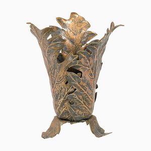 Bronze Umbrella Stand attributed to François Xavier & Claude Lalanne, France, 1970s