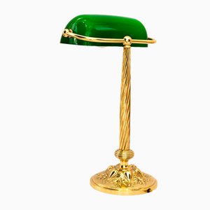 Lámpara de mesa Banker ajustable, años 20