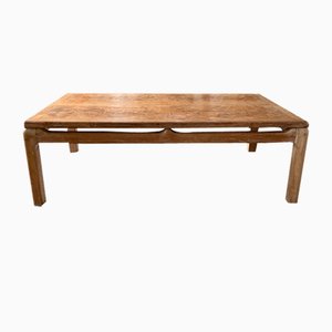 Mid-Century American Burl Coffee Table, 1950s