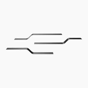 Estantes Network en negro, juego 1 de Julien Vidame