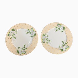 Porcelain Dinner Plates from Dior, Set of 2