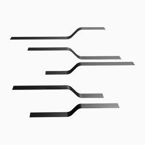 Network Shelves Black, Model Set 12 by Julien Vidame