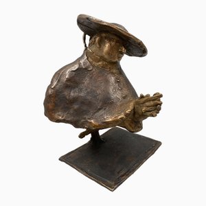Joseph Michael Neustifter, Buste de Prélat, 1973, Bronze