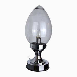Lámpara de mesa de membrana de cristal de Murano, Italia, años 60