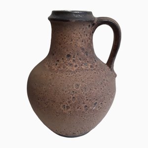 Vintage German Brown Ceramic Vase from Carstens, 1970s