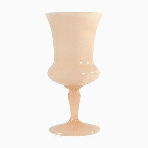 Vase Vintage en Verre Opalin, Italie, 1960s