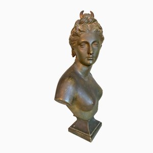 Large Bust of Diana from Goldscheider, 1900