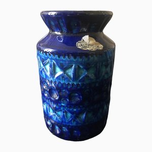 Jarrón de cerámica de Bodo Mans para Bay Keramik, años 60