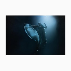 Olivier Borde, Vanessa Into the Blue, 2000s, Color Underwater Photography