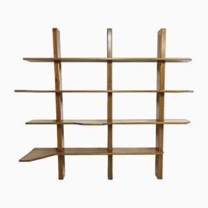 Vintage Wall Shelf in Fir, 1990s