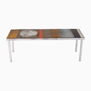 Soleil Table by Roger Capron, 1960s