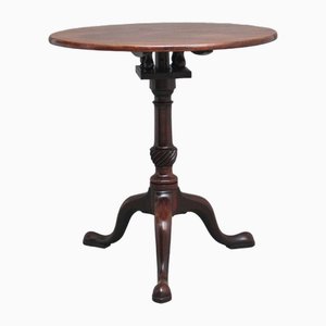 Table Tripode 18ème Siècle en Acajou, 1780s