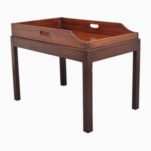 19th Century Mahogany Butlers Tray on Stand, 1830s