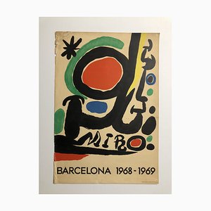 Joan Miro, Barcelona 1968/1969, Unsigned Poster
