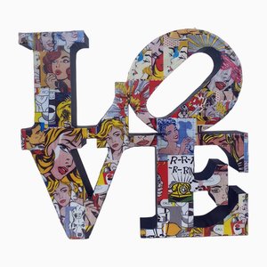 PyB, Love Lichtenstein, 2023, Sculpture