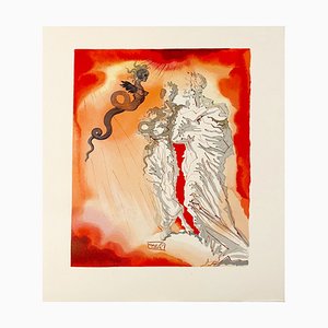 Salvador Dali, La Divina Commedia, 1963, Incisione originale