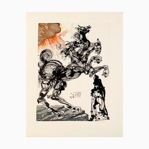 Salvador Dali, The Divine Comedy, 1963, Original Engraving