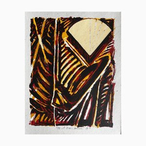 Gérard Titus-Carmel, Untitled, 1989, Original Silkscreen