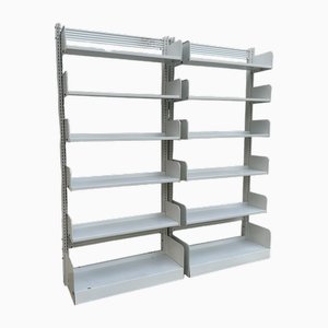 Lips Bookcase in Metal, 1968, Set of 2