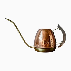 Hammered Copper Interior Watering Can, 1960s