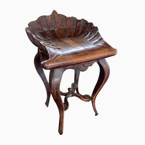 Ancien Tabouret Breton, Saint-Jacques, 19ème Siècle