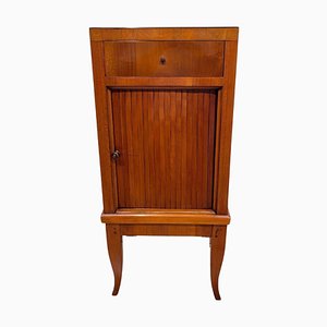 Mueble Biedermeier con pilares de chapa de cerezo, 1820