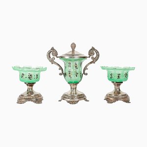 Charles X Jam Display Stands, 1830s, Set of 3