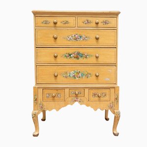 Antique Regency Style Decorative Painted Dresser Chest