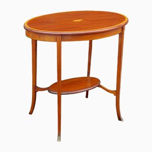 Edwardian 2-Tier Occasional Table in Mahogany, 1890s