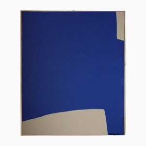 Bodasca, Bleu Klein, Abstract, Large Acrylic Painting