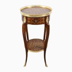 Petite Table de Salon Louis XV Début 20ème Siècle en Acajou