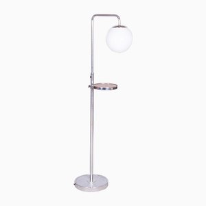 Bauhaus Floor Lamp in Chrome-Plated Steel by Hynek Gottwald, Czechia, 1930s