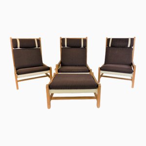 3-Series Module Sofa by Peter Ole Schionning for Niels Eilersen, 1970s, Set of 3