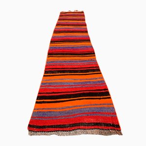 Turkish Narrow Kilim Runner Rug