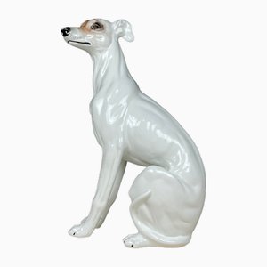 Large Ceramic Sculpture of Dog from Bassano, 1980s