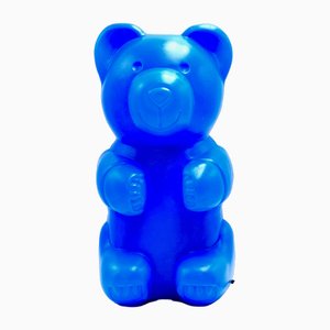 Lámpara de mesa Gummy Bear en azul de Kema Keur, años 90