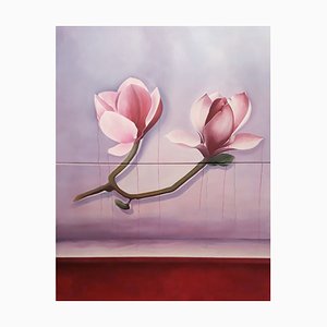 Magnolias, 2019, Acrylic on Canvas