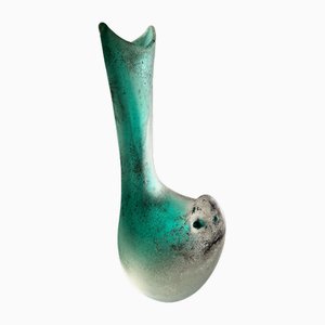 Scavo Murano Glas Vase einer Schwalbe von Cenedese