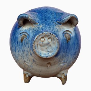 Danish Modern Ceramic Piggy Bank, 1970s