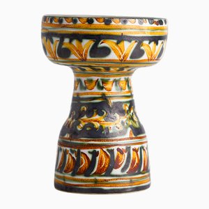 French Ceramic Candleholder by Paul Yvain, 1960s
