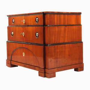 Biedermeier Chest of Drawers in Mahogany, North Germany, 1830s