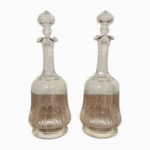 Victorian Decanters, 1880s, Set of 2
