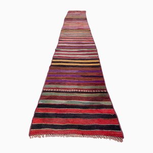 Turkish Narrow Kilim Runner Rug