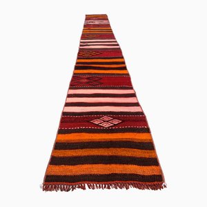 Turkish Narrow Kilim Runner Rug