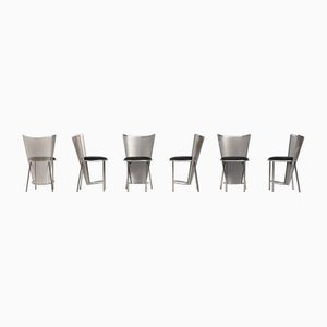 Sevilla Chairs by Frans Van Praet for Belgo Chrom, 1992, Set of 8