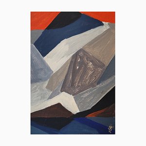 Sergiusz Powalka, Tatra Mountains, 2021, Acrylic on Cardboard