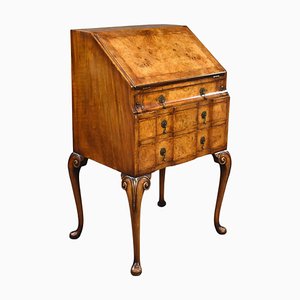 Secretaire vintage in legno di noce, 1920