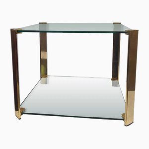 Vintage Coffee Table in Glass by Peter Ghyczy, 1970s