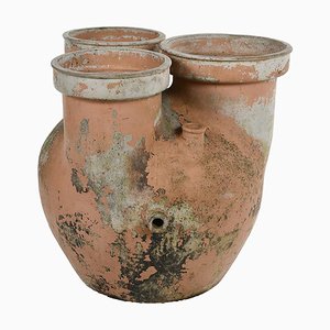 Maceta modernista grande de terracota