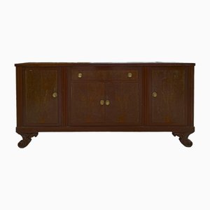 Credenza Art Deco in noce e radice